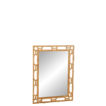 Wandspiegel ring rotan naturel Small