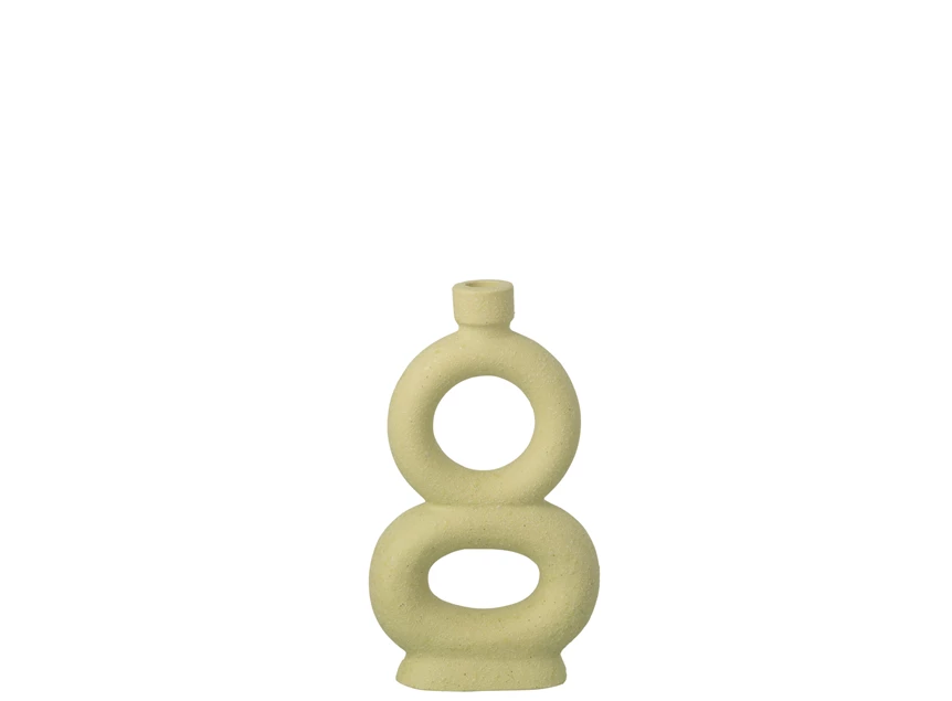 Vaas soli 2 steengoed muntgroen L