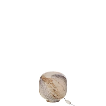 Tafellamp bola glas meerkleurig S