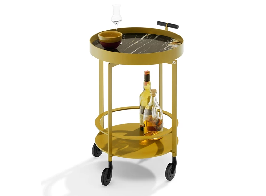 Bar Cart Day 1387 goud metaal Draenert