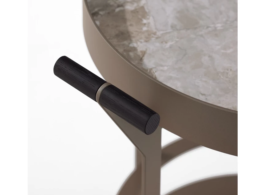 Greep Bar Cart Day 1387 nikkel metaal Draenert