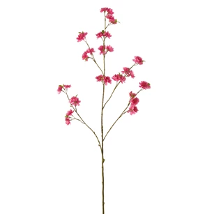 Bloemsem textiel fuchia