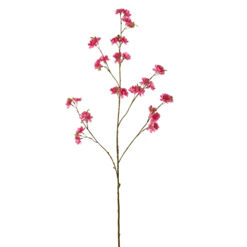 Bloemsem textiel fuchia