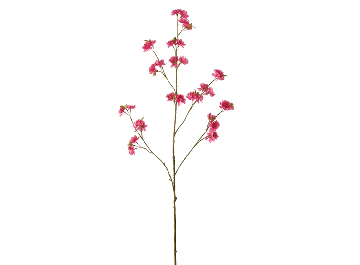 Bloemsem textiel fuchia