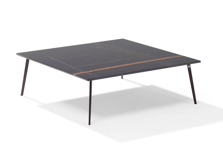 Salontafel Tosca natuursteen marmer vierkant Draenert