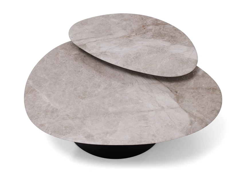 Bovenkant Salontafel Move 1372 natuursteen Draenert