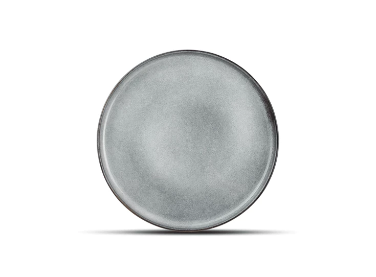 715801 plat bord 27cm duna blauw vooraanzicht