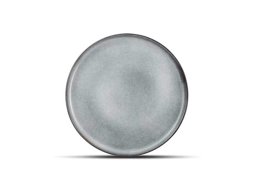 715801 plat bord 27cm duna blauw vooraanzicht