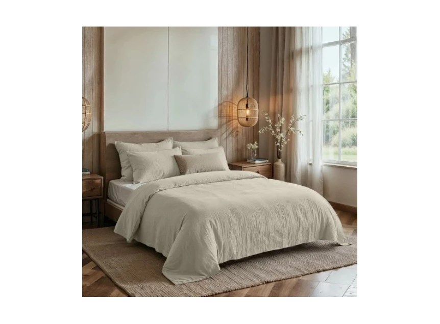 Mousseline peach ecru 240x220 sfeer