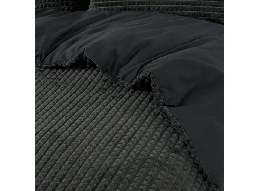 Check teddy antraciet detail