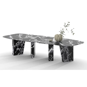 Eettafel Paramount Double natuursteen Draenert
