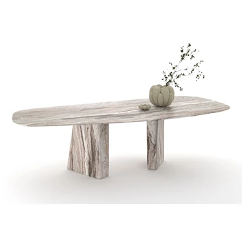 Eettafel Paramount Single natuursteen Draenert