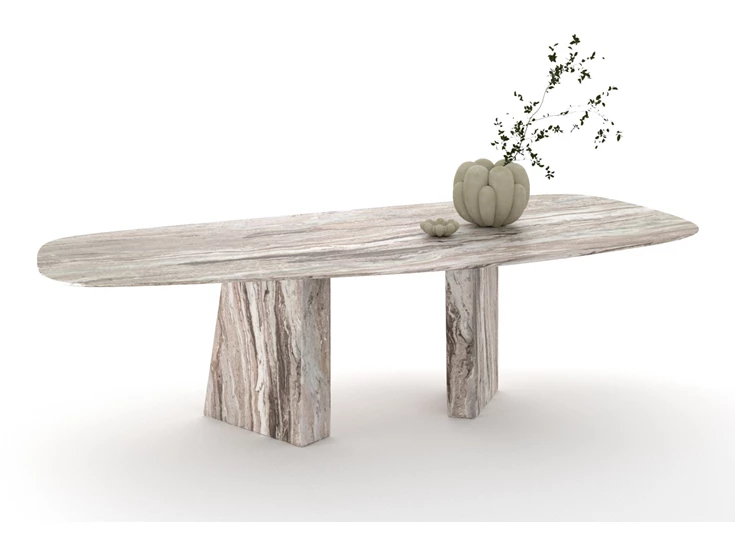 Eettafel Paramount Single natuursteen Draenert