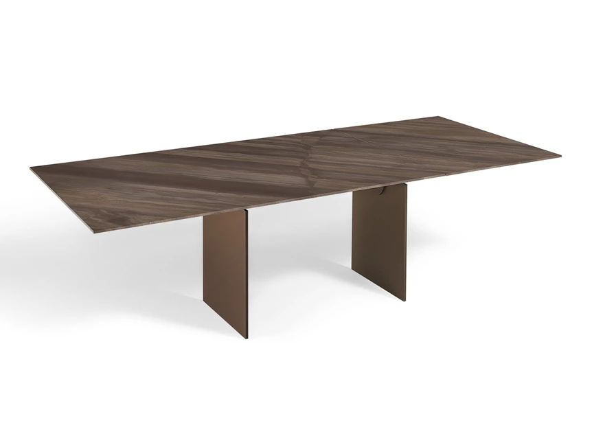 Verlengbare eettafel Atlas 1280 base 1 natuursteen Draenert