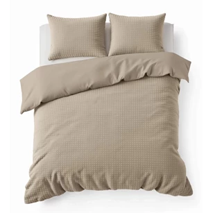 Check teddy taupe 240x220