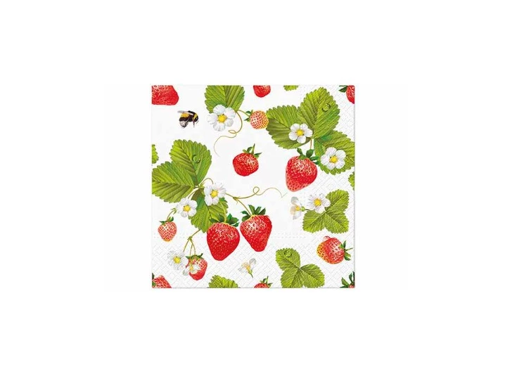 servet strawberried with bees s/20