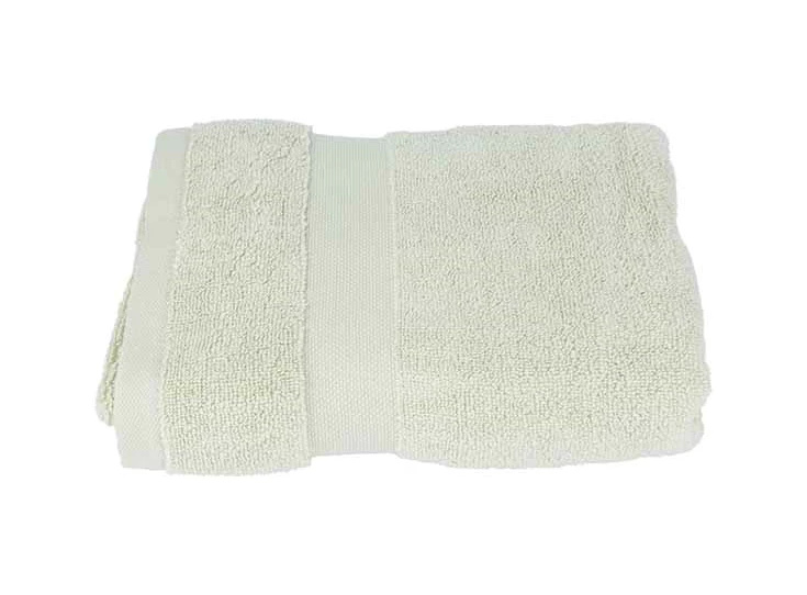 handdoek puur 50x100 sage katoen