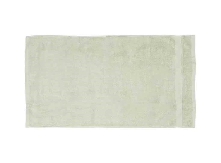 handdoek puur 50x100 sage katoen open