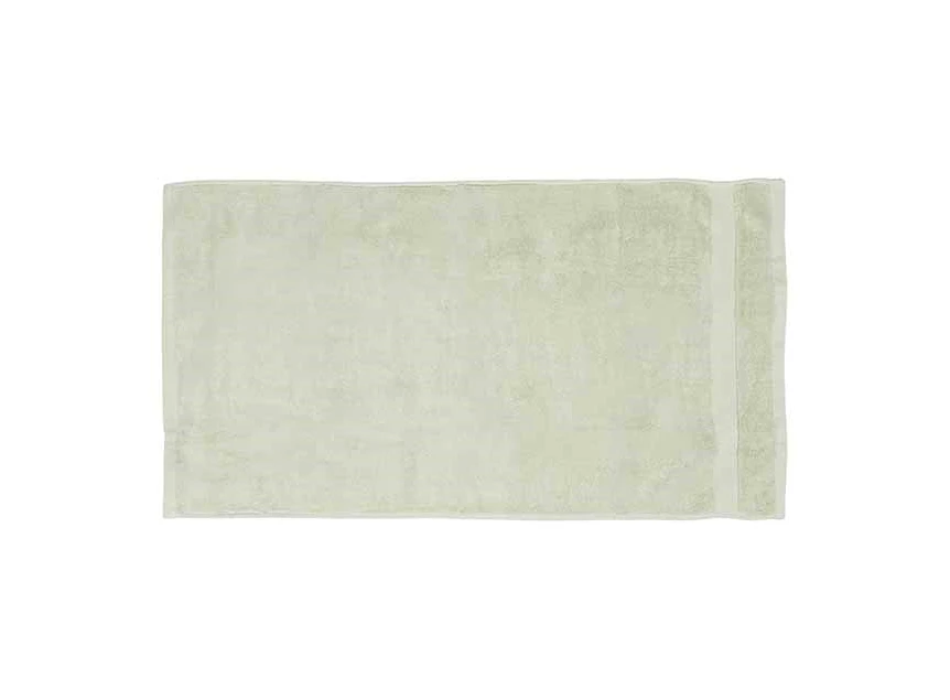 handdoek puur 50x100 sage katoen open
