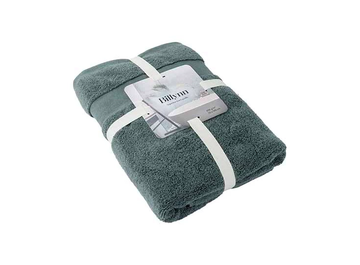 badhanddoek puur pine 70x140 verpakking