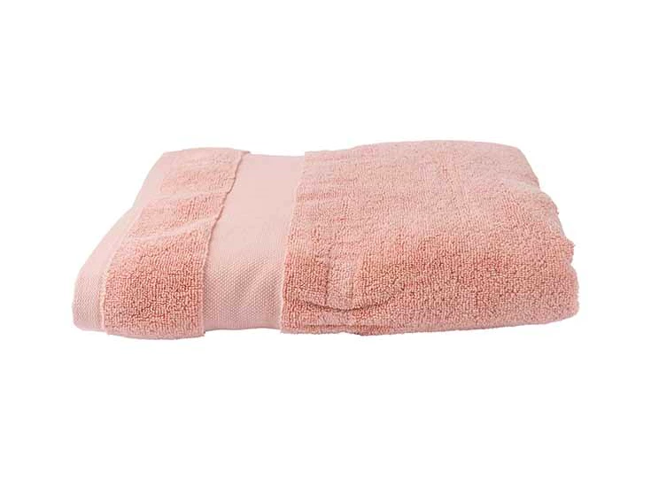 badhanddoek puur misty rose 70x140 katoen