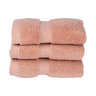 gasthanddoek S/3 puur misty rose 30x50