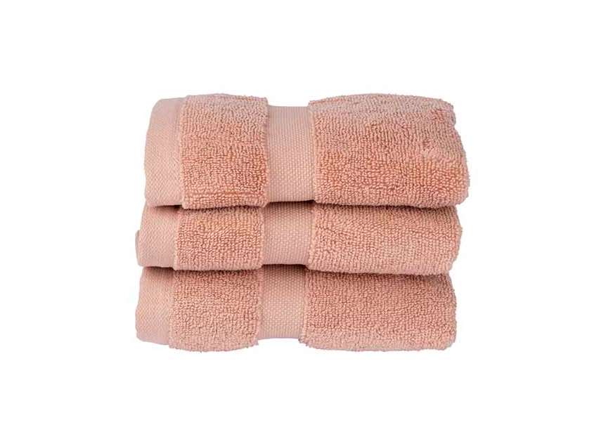 gasthanddoek S/3 puur misty rose 30x50