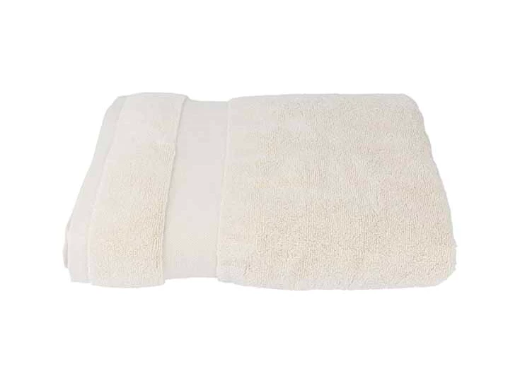 badhanddoek puur cream 70x140