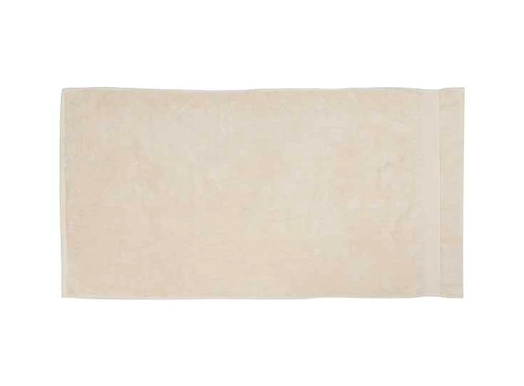 badhanddoek puur cream 70x140 open