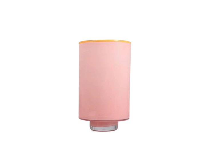 Vase 15xh26cm bludh pink Milo ONA
