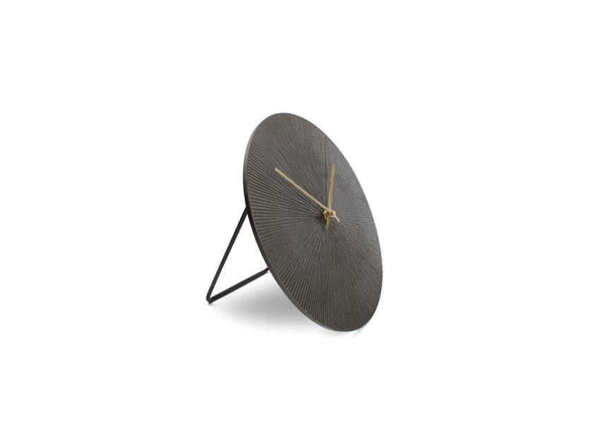 825032 Salt and Pepper S&P Tafelklok Zone Ribble Ø20cm Zwart