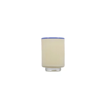 Vase 10.5xh14cm cream wit Milo ONA