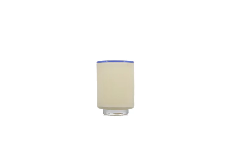 Vase 10.5xh14cm cream wit Milo ONA