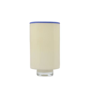 Vase 15xh26cm cream wit Milo ONA