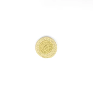 onderzetter 10cm Sunny geel Piff-set/4