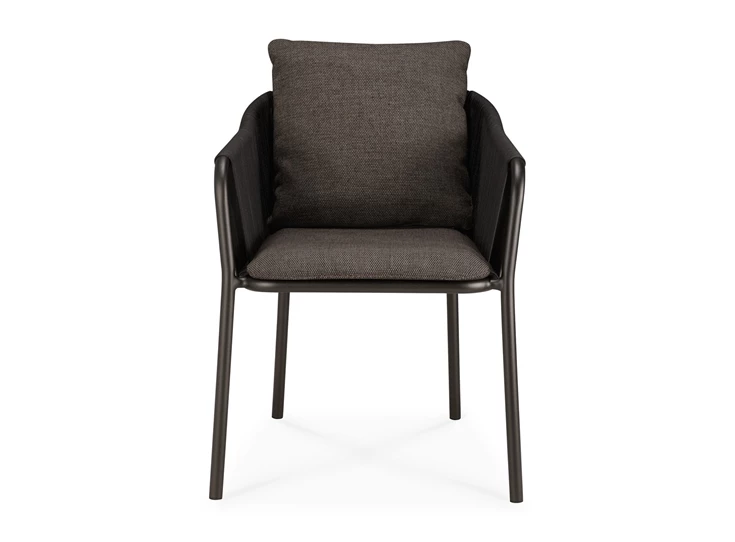 Front Armstoel Capitan tuinstoel Dining Chair Outdoor Dark Bronze 60222 Ethnicraft