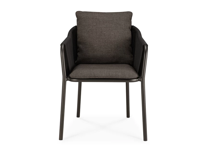 Front Armstoel Capitan tuinstoel Dining Chair Outdoor Dark Bronze 60222 Ethnicraft