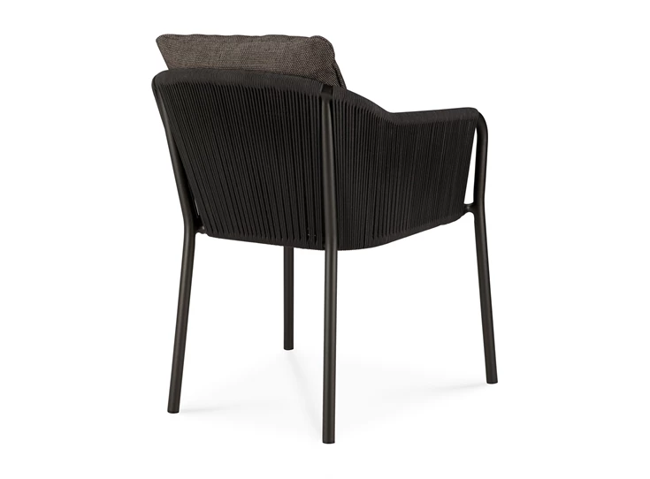 Achterkant Armstoel Capitan tuinstoel Dining Chair Outdoor Dark Bronze 60222 Ethnicraft