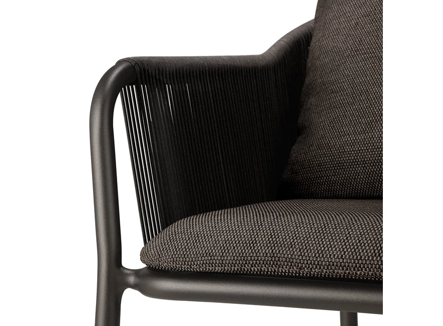 Armleuning Armstoel Capitan tuinstoel Dining Chair Outdoor Dark Bronze 60222 Ethnicraft