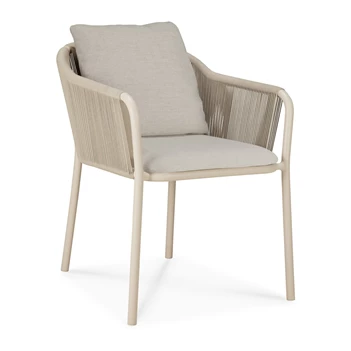 Armstoel Capitan tuinstoel Dining Chair Outdoor Sand 60221 Ethnicraft