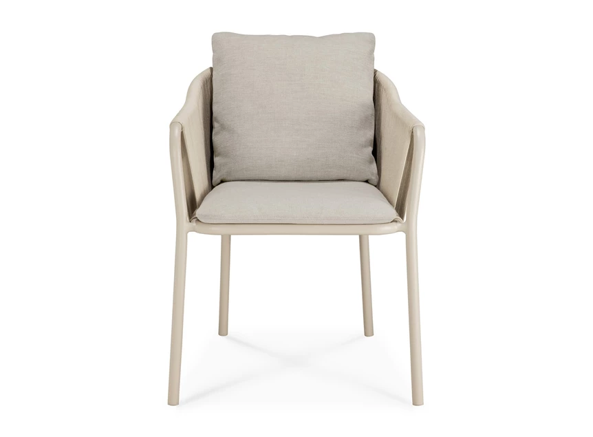 Front Armstoel Capitan tuinstoel Dining Chair Outdoor Sand 60221 Ethnicraft