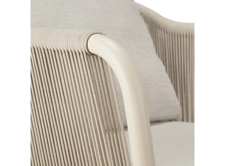 Frame Armstoel Capitan tuinstoel Dining Chair Outdoor Sand 60221 Ethnicraft