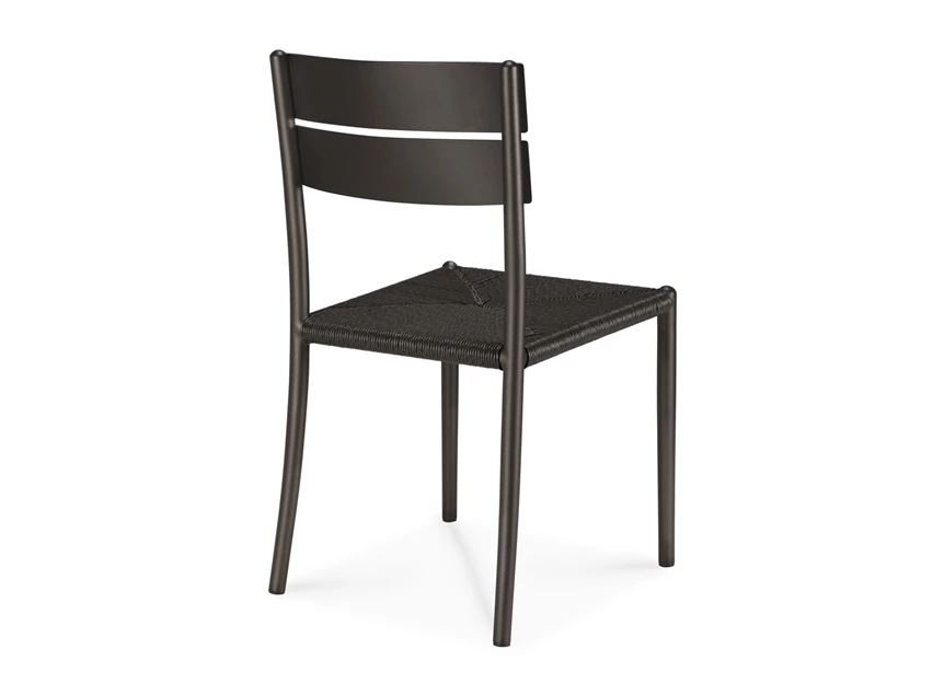 Achterkant Stoel Elin tuinstoel Outdoor Dining Chair Dark Bronze 60571 Ethnicraft