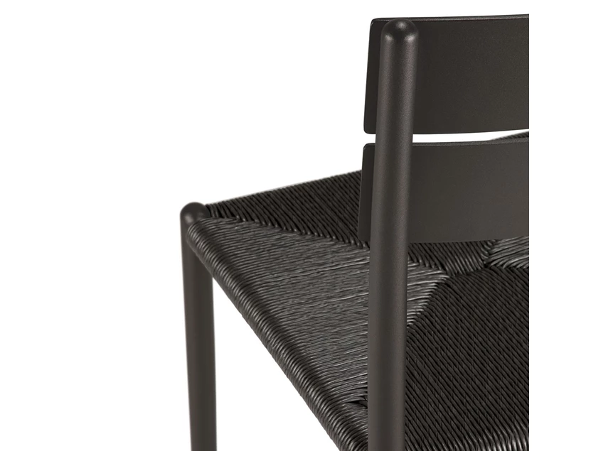 Rugleuning Stoel Elin tuinstoel Outdoor Dining Chair Dark Bronze 60571 Ethnicraft