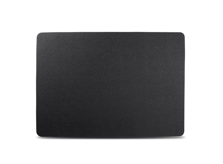 805212 placemat tabletop leder zwart S&P Salt and pepper