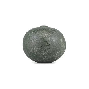 Vaas 23xh20cm groen bullet