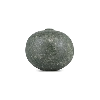 Vaas 23xh20cm groen bullet