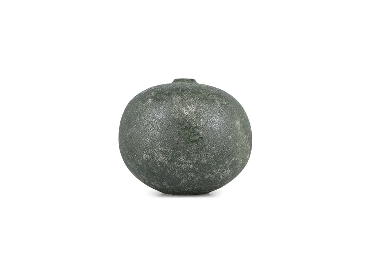 Vaas 23xh20cm groen bullet