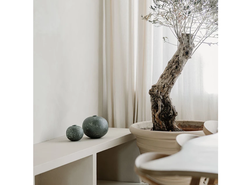 Vaas 23xh20cm groen bullet sfeerfoto