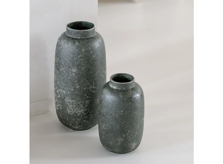 Vaas 20xh34cm groen bullet sfeerfoto